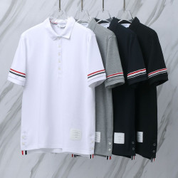 THOM BROWNE 톰브라운 007 RWB 암밴드 PK 폴로 반팔