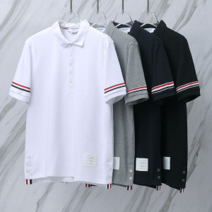 THOM BROWNE 톰브라운 007 RWB 암밴드 PK 폴로 반팔