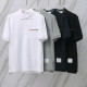THOM BROWNE 톰브라운 010 RWB 포켓 PK 폴로 반팔