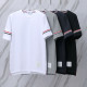 THOM BROWNE 톰브라운 020 RWB 암밴드 코튼 반팔