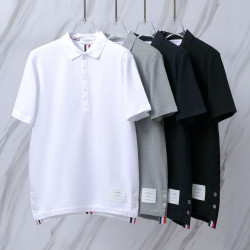 THOM BROWNE 톰브라운 031 RWB 센터백 PK 폴로 반팔