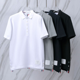 THOM BROWNE 톰브라운 031 RWB 센터백 PK 폴로 반팔