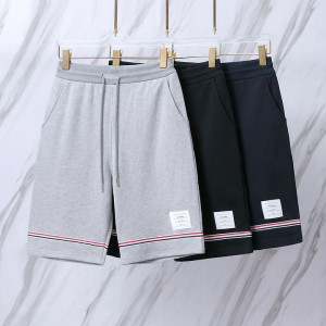 THOM BROWNE 톰브라운 0115 RWB 팁 스웨트 쇼츠