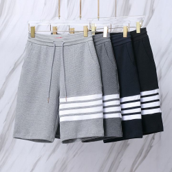 THOM BROWNE 톰브라운 116 사선 와플 스웨트 쇼츠
