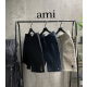 AMI 아미 자수 면팬츠