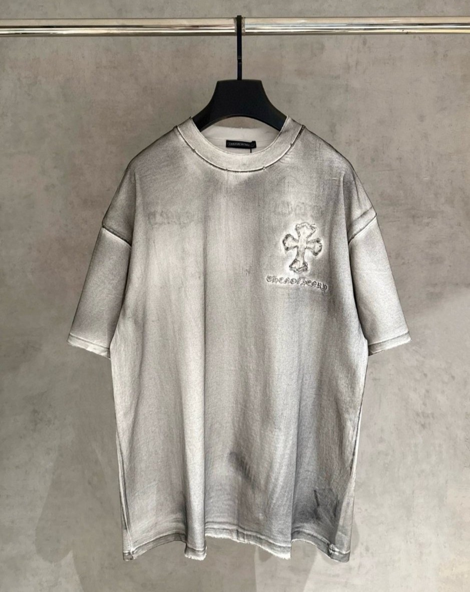 CHROME HEARTS 크롬하츠 더블워싱 소로나넥 반팔