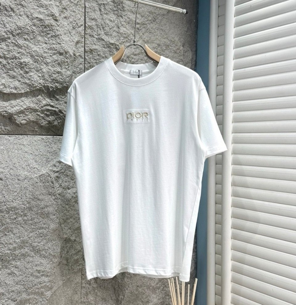 DIOR 디올 플로럴 아플리케 수예 반팔 2COLOR