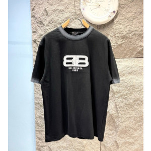 BALENCIAGA 발렌시아가 레이어드 엠블럼 반팔 2COLOR