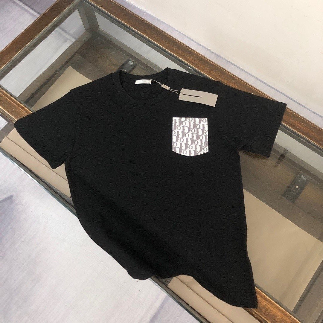 DIOR 디올 포켓로고 반팔티