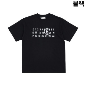 MAISON MARGIELA 메종마르지엘라 넘버로고 티셔츠