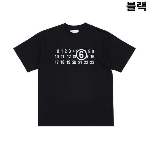 MAISON MARGIELA 메종마르지엘라 넘버로고 티셔츠