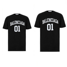 BALENCIAGA 발렌시아가 뉴 01 로고 반팔티