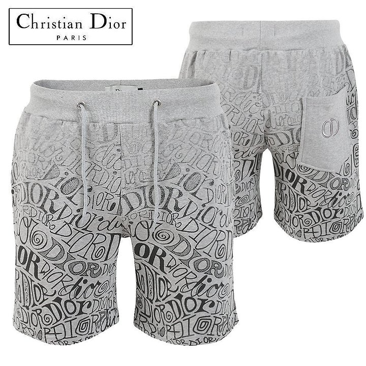 DIOR 디올 그래픽 투톤 나염 반바지