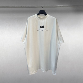 BALENCIAGA 발렌시아가 MAISON FONDÉE EN 1917 그래픽 티셔츠 2COLOR