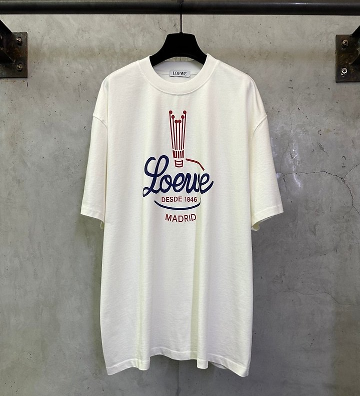 LOEWE 로에베 클링클 프린팅 반팔
