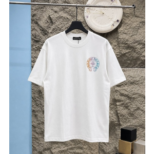 CHROME HEARTS 크롬하츠 레인보우 홀슈스 멀티컬 반팔 2COLOR