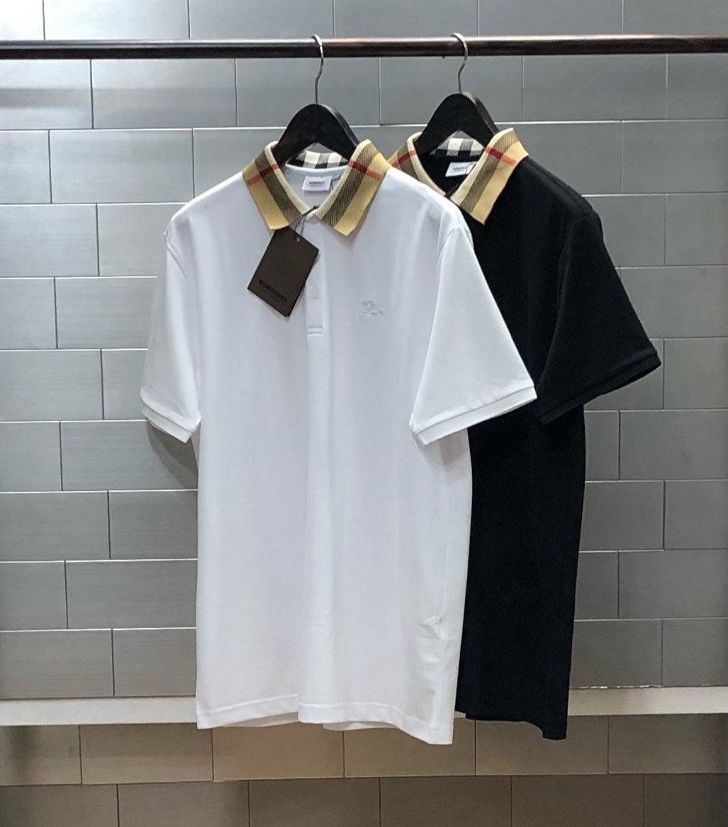 BURBERRY 버버리 코튼 폴로 반팔