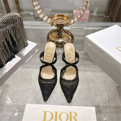 DIOR 디올 여성용 샌들 (굽높이9.5CM) D44011 2COLOR
