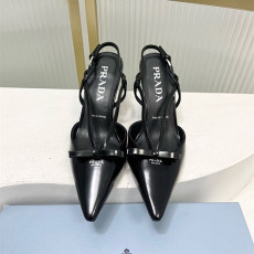 PRADA 프라다 여성용 샌들 (굽높이7.5CM) P79704 2COLOR