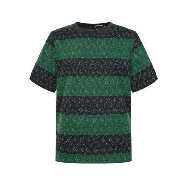 LOUIS VUITTON 루이비통 607085 그래픽 모노그램 스트라이프 반팔 2COLOR