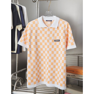 LOUIS VUITTON 루이비통 607099 서머리 다미에 폴로 니트 반팔