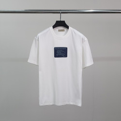 BURBERRY 버버리 데님패치 코튼 반팔티