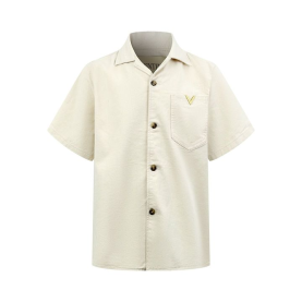 VALENTINO 발렌티노 607069 V 골드 반팔 셔츠