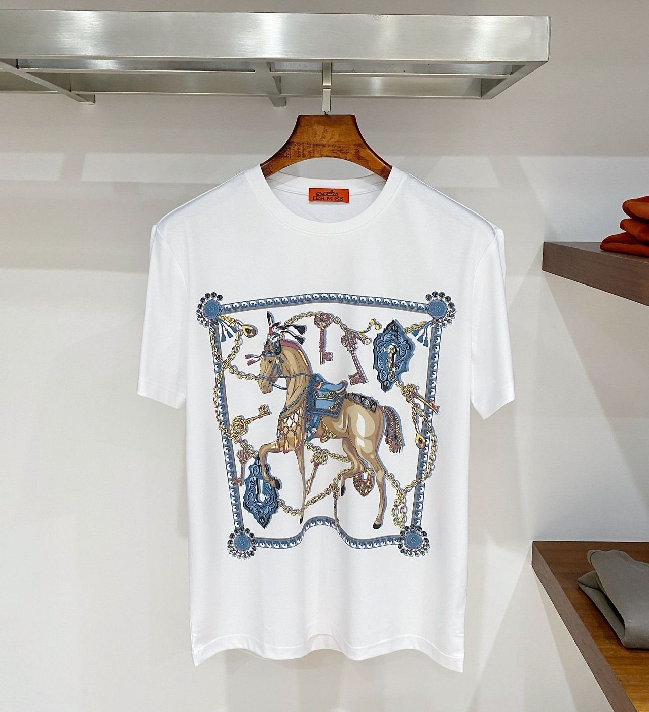 HERMES 에르메스 607052 팡타지에 데트리에 반팔 3COLOR