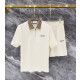 GUCCI 구찌 607124 GG 자카드 카파 하프 집업 반팔&반바지 세트 3COLOR