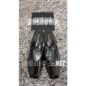황*희 고객님 프라다 브러시드 메리제인 발레리나 플랫 슈즈