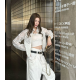 LOUIS VUITTON 루이비통 1057 모노그램 레이스 자켓