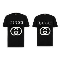 GUCCI 구찌 뉴 빅로고 반팔티