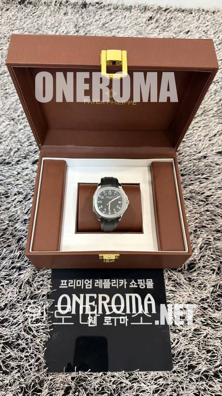이*근 고객님 파텍필립 아쿠아넛 검판 러버밴드 40MM