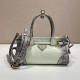 PRADA 프라다 시그니처 미니 토트백 1BA486 2COLOR