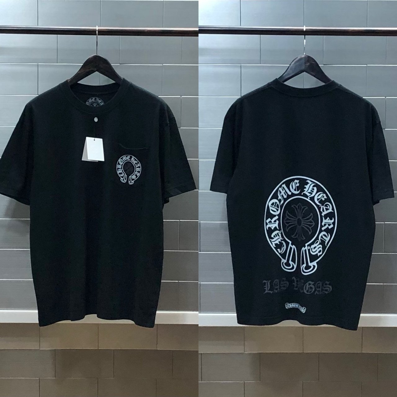 CHROME HEARTS 크롬하츠 라스베이거스 홀스슈 반팔