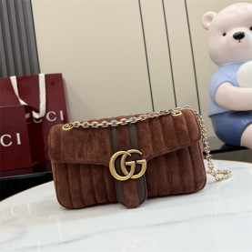 GUCCI 구찌 GG 마몽 미디움 숄더백 A005XW 2COLOR