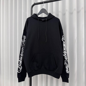 BALENCIAGA 발렌시아가 커시브 오버사이즈 후디