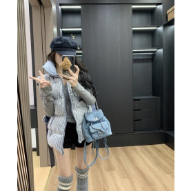 DIOR 디올 오블리크 패딩조끼(벨트포함)